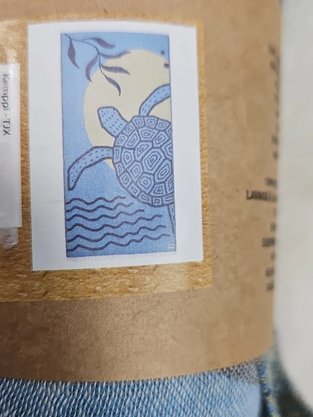 Sand Cloud Cotton Beach Towel With Sea Turtle And Moon 37